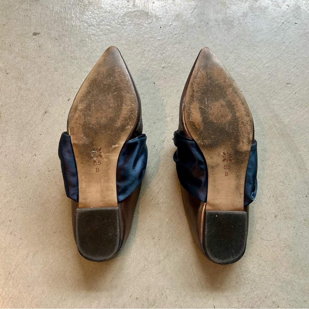 Metallic pointed toe shoes - Picture 3 of 6